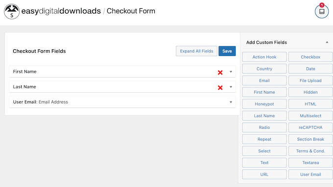 Customizing the affiliate signup form