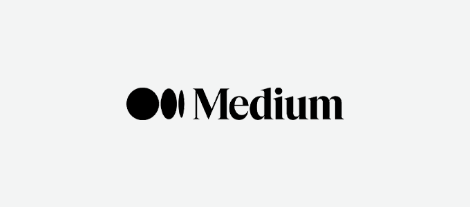 Medium Blogging Platform Logo